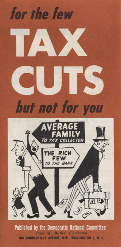 Tax Cuts pamphlet